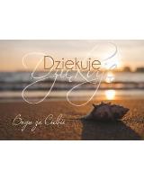 Opakowanie A Kartka składana - Dziękuję Bogu za Ciebie