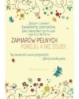 Opakowanie A Kartka składana - Jestem bowiem świadomy Motyle