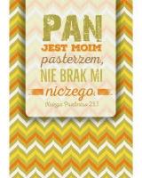 Opakowanie A Kartka składana - Pan Jest Pasterzem moim