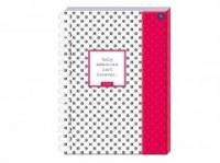 Opakowanie Album fotograficzny  B5 25 kartek na spirali z magnesem rozowy hybryda