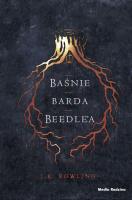 Baśnie barda Beedle'a. Autor: J. K. Rowling. SmakLiter.pl Okładka książki Baśnie barda Beedle'a
