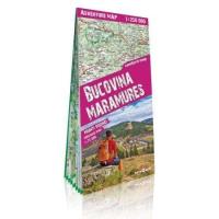 Bucovina Maramures- adventure map 1:250 000 (laminat). Wydawca: EXPRESSMAP POLSKA SP.Z O.O.. SmakLiter.pl Opakowanie Bucovina Maramures- adventure map 1:250 000 (laminat)