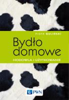Bydło domowe - hodowla i użytkowanie. Autor: Guliński Piotr. SmakLiter.pl Okładka książki Bydło domowe - hodowla i użytkowanie