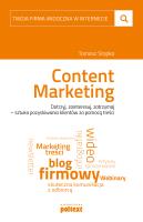 Okładka książki Content Marketing