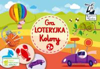 Gra Loteryjka Kolory 2+. Autor: Haremza Jakub. SmakLiter.pl Okładka książki Gra Loteryjka Kolory 2+
