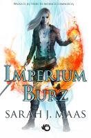 Imperium burz. Autor: Sarah J. Maas. SmakLiter.pl Okładka książki Imperium burz