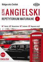 Język angielski. Repetytorium maturalne 1. Autor: Cieślak Małgorzata. SmakLiter.pl Okładka książki Język angielski. Repetytorium maturalne 1