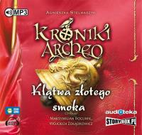 Okładka książki Klątwa złotego smoka cz. 4 - Kroniki Archeo - Audiobook