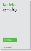 Kodeks cywilny. Autor: Opracowanie zbiorowe. SmakLiter.pl Okładka książki Kodeks cywilny
