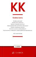 Kodeks karny oraz ustawy towarzyszące. Autor: Opracowanie zbiorowe. SmakLiter.pl Okładka książki Kodeks karny oraz ustawy towarzyszące