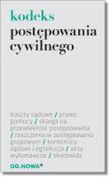 Kodeks postępowania cywilnego. Autor: Agnieszka Kaszok (oprac.). SmakLiter.pl Okładka książki Kodeks postępowania cywilnego