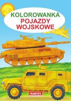 Okładka książki Kolorowanka Pojazdy wojskowe