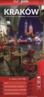 Kraków plan miasta 1:22500. Autor: Opracowanie zbiorowe. SmakLiter.pl Okładka książki Kraków plan miasta 1:22500