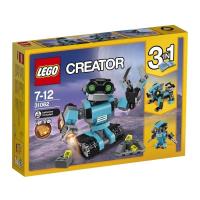 Lego CREATOR 31062 Robot-odkrywca 3w1. Autor: Creator. SmakLiter.pl Okładka książki Lego CREATOR 31062 Robot-odkrywca 3w1