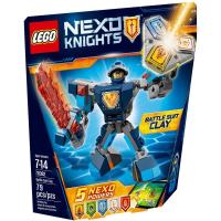 Lego NEXO KNIGHTS 70362 Zbroja Claya. Autor: Nexo Knights. SmakLiter.pl Okładka książki Lego NEXO KNIGHTS 70362 Zbroja Claya