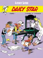 Lucky Luke. Daily Star. Autor: Xavier Fauche, Maurice de Bevere. SmakLiter.pl Okładka książki Lucky Luke. Daily Star