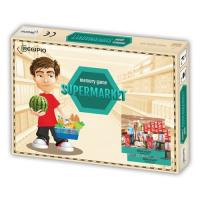 Memory Game Supermarket pudełko. Wydawca: Regipio. SmakLiter.pl Opakowanie Memory Game Supermarket pudełko