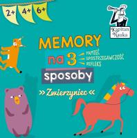 Okładka książki Memory na 3 sposoby Zwierzyniec. Nowa edycja