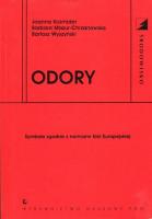 Odory. Autor: Kośmider Joanna, Mazur-Chrzanowska Barbara, Wyszyński Bartosz. SmakLiter.pl Okładka książki Odory