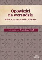 Opowieści na werandzie. Autor: Kraska-Szlenk Iwona. SmakLiter.pl Okładka książki Opowieści na werandzie