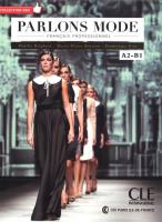 Okładka książki Parlons mode francais+CD