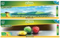Pastele olejowe Cricco 24 kolorów. Wydawca: Cricco. SmakLiter.pl Opakowanie Pastele olejowe Cricco 24 kolorów