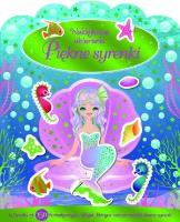 Okładka książki Piękne syrenki. Naklejkowe ubieranki