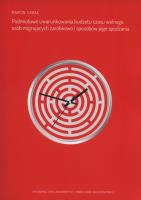 Okładka książki Podmiotowe uwarunkowania budżetu czasu wolnego...