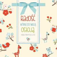Opakowanie Podstawka korkowa - Radość w Panu jest