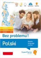 Polski Bez problemu poziom podstawowy A1-A2, średni B1, zaawansowany B2-C1). Autor: Academia Polonica Ewa Masłowska (red.). SmakLiter.pl Okładka książki Polski Bez problemu poziom podstawowy A1-A2, średni B1, zaawansowany B2-C1)