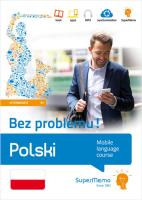 Polski Bez problemu poziom średni B1. Autor: Academia Polonica Ewa Masłowska (red.). SmakLiter.pl Okładka książki Polski Bez problemu poziom średni B1