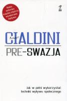 Pre-swazja. Autor: Robert Cialdini. SmakLiter.pl Okładka książki Pre-swazja