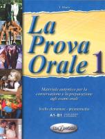Prova Orale 1 Podręcznik elementare pre-intermedio. Autor: Marin Telis. SmakLiter.pl Okładka książki Prova Orale 1 Podręcznik elementare pre-intermedio