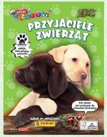 Przyjaciele zwierząt. Album do wyklejania. Wydawca: Panini. SmakLiter.pl Opakowanie Przyjaciele zwierząt. Album do wyklejania