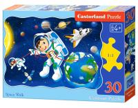 Puzzle 30 Space Walk CASTOR. Wydawca: Castorland. SmakLiter.pl Opakowanie Puzzle 30 Space Walk CASTOR
