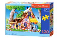 Puzzle Hansel and Gretel 120. Wydawca: Castorland. SmakLiter.pl Opakowanie Puzzle Hansel and Gretel 120