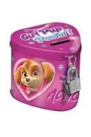 Opakowanie Skarbonka metalowa serce Psi Patrol