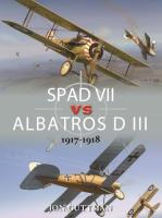 Okładka książki SPAD VII vs ALBATROS D III 1917-1918