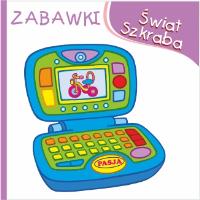 Świat Szkraba Zabawki. Autor: Il. Mariola Budek. SmakLiter.pl Okładka książki Świat Szkraba Zabawki