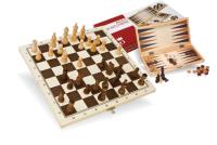Szachy i Backgammon. Drewno. Autor: Eurocom. SmakLiter.pl Okładka książki Szachy i Backgammon. Drewno