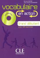 Okładka książki Vocabulaire en action Grand debutant + CD