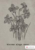 Wiersze złego czasu. Autor: Renk Jarosław. SmakLiter.pl Okładka książki Wiersze złego czasu