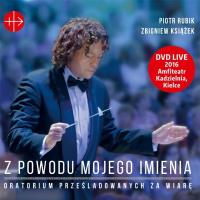 Z powodu mojego imienia. Autor: Rubik Piotr. SmakLiter.pl Okładka książki Z powodu mojego imienia