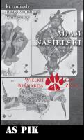 As Pik. Autor: Adam Nasielski. SmakLiter.pl Okładka książki As Pik