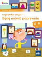 Będę mówić poprawnie zeszyt 1. Autor: Jolanta Góral-Półrola, Zakrzewska Stanisława. SmakLiter.pl Okładka książki Będę mówić poprawnie zeszyt 1