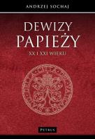 Okładka książki Dewizy papieży XX i XXI wieku