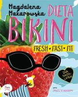 Dieta bikini. Autor: Magdalena Makarowska. SmakLiter.pl Okładka książki Dieta bikini
