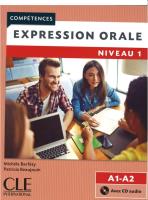 Okładka książki Expression orale 1 + CD A1+A2
