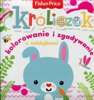 Fisher Price Kolorowanka podłogowa. Króliczek. Wydawca: Olesiejuk. SmakLiter.pl Opakowanie Fisher Price Kolorowanka podłogowa. Króliczek