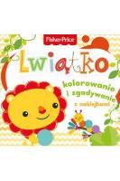 Fisher Price Kolorowanka podłogowa Lwiątko. Wydawca: Olesiejuk Sp. z o.o.. SmakLiter.pl Opakowanie Fisher Price Kolorowanka podłogowa Lwiątko
